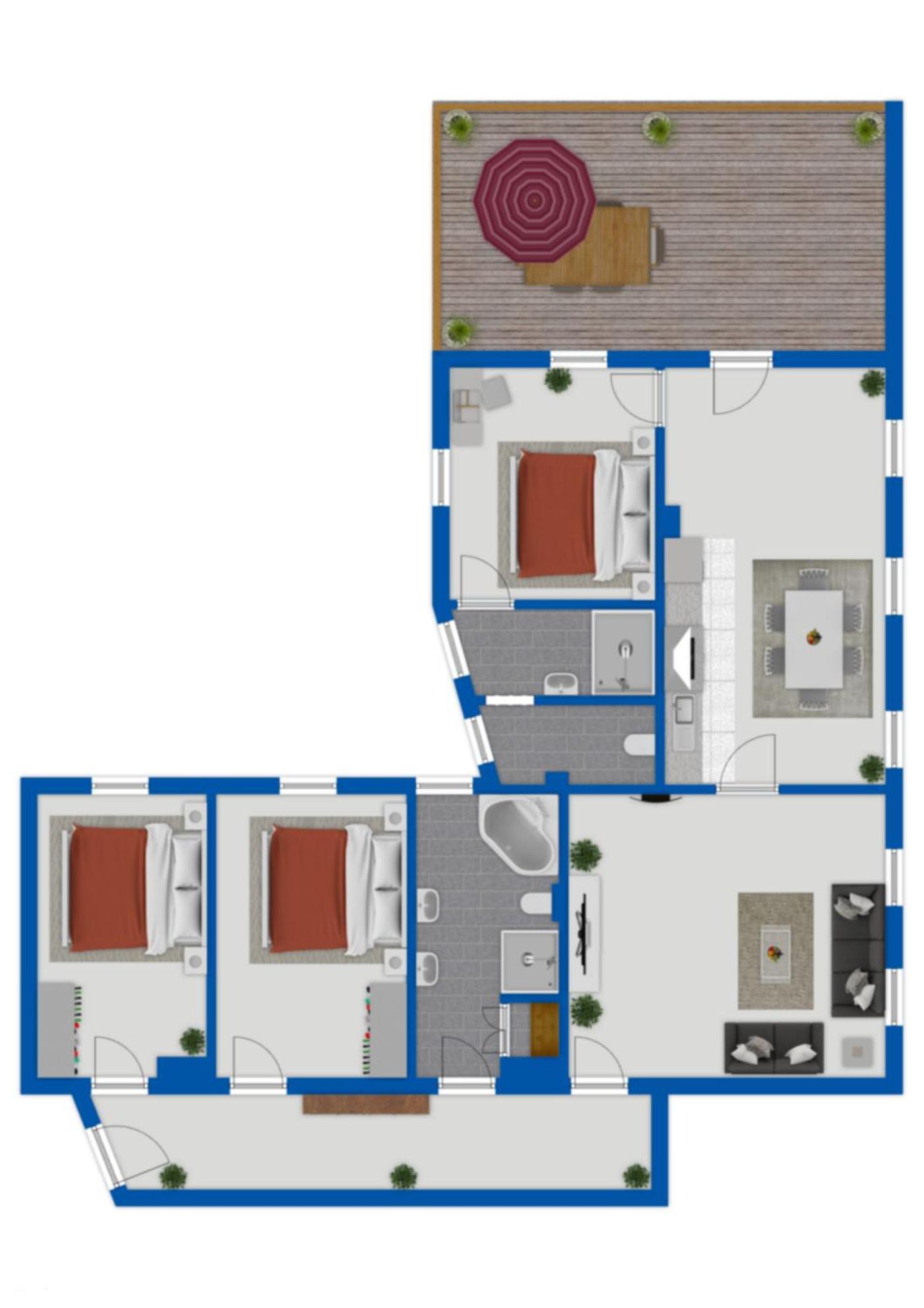 תיירזה Alpenlodge, Ferienwohnung 8 מראה חיצוני תמונה